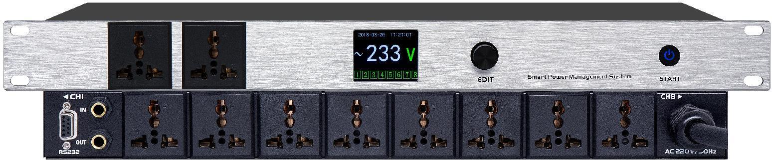  8路多功能中控时序器 PDS-SC318