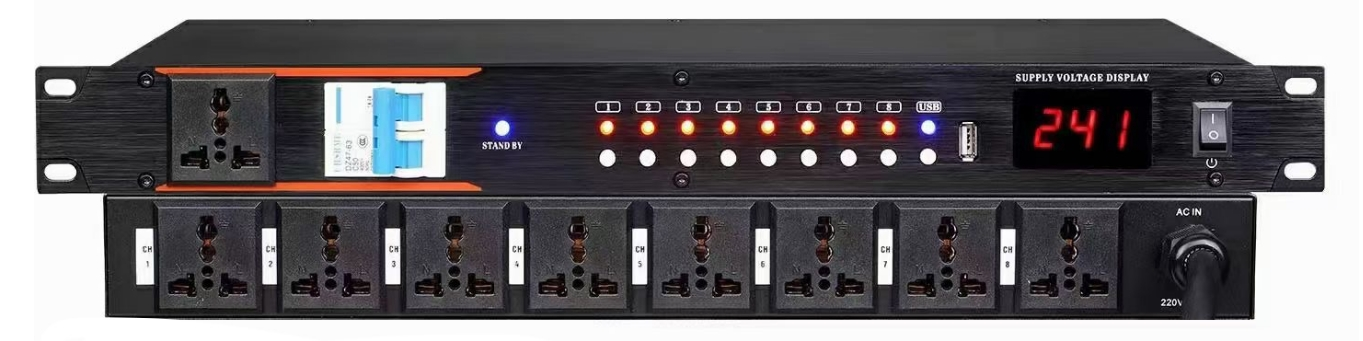 8路电源时序器 SC308