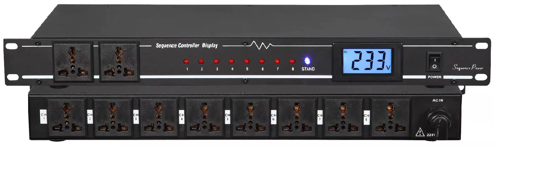  8路电源时序器 SR308