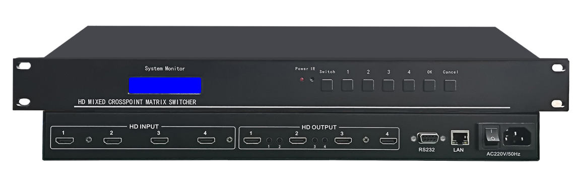 一体式HDMI矩阵 PDS-HD0404W